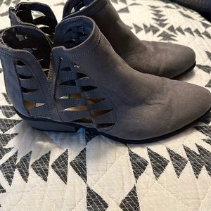 Gray Booties